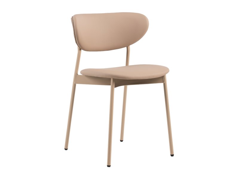 Стул Алекс Замша Бежевый