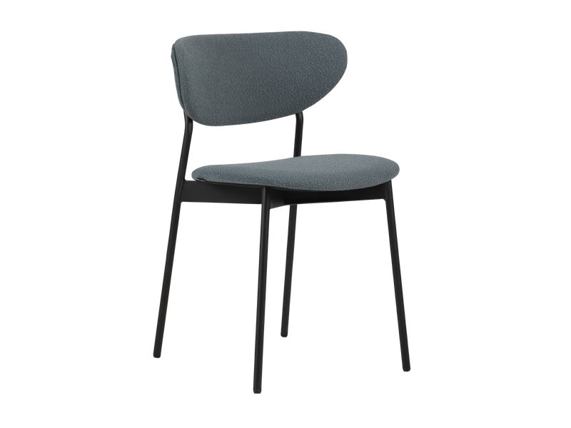 Стул Алекс Букле Серый/Черный